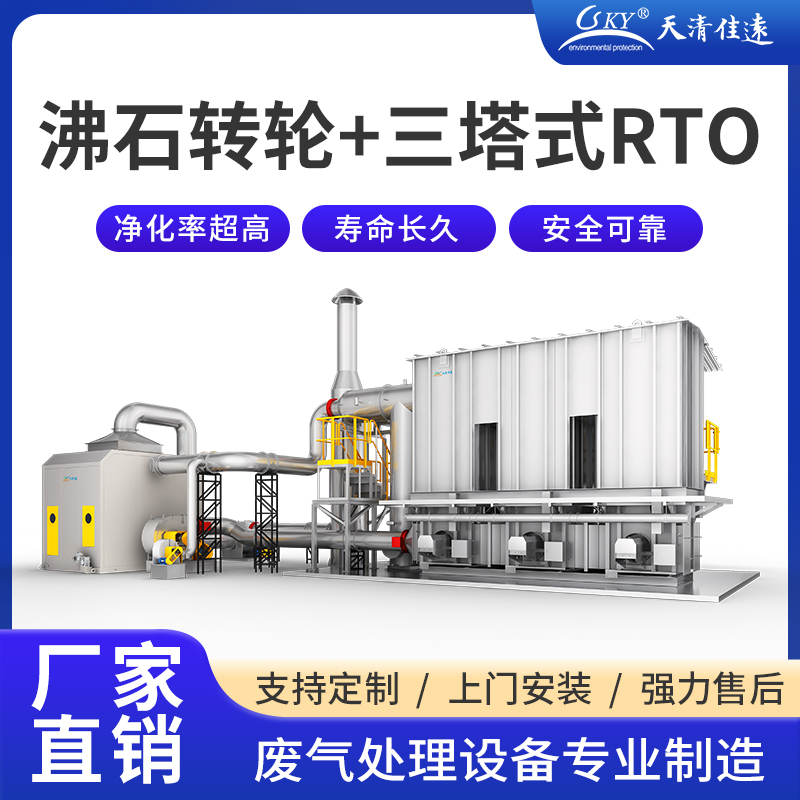 沸石转轮+RTO系统原理和应用行业