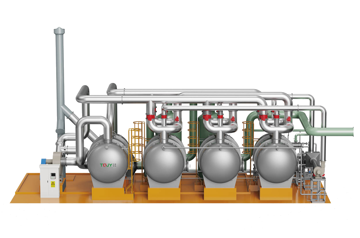 活性炭吸附蒸汽脱附冷凝回收设备