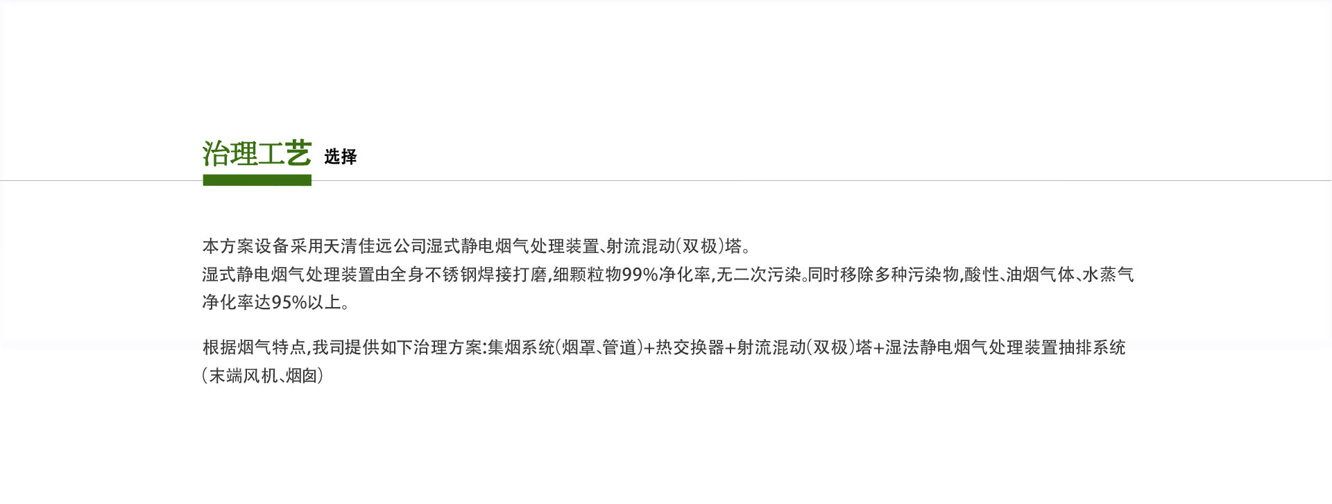 化纤制品废气处理设备